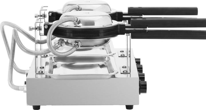 Actual product image Royal Catering Bubble Waffeleisen - 2 x 1400 W - 50 - 250 ° C - Timer: 0 - 5 min -