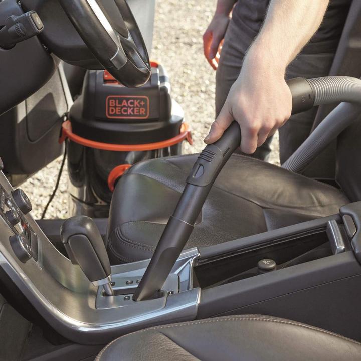 Immagine prodotto Black & Decker Aspirapolvere per liquidi e solidi con serbatoio da 30 litri e tubo flessibile (Aspirapolvere a umido e a secco)