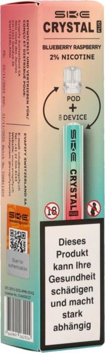 Produktbild SKE Crystal Plus Starter Kit Blueberry Raspberry (Blueberry Raspberry)