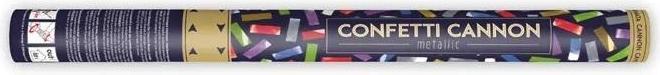 Actual product image Partydeco Confetti cannon, mix, 60cm (1 pkt / 1 pc.) (1 Piece)
