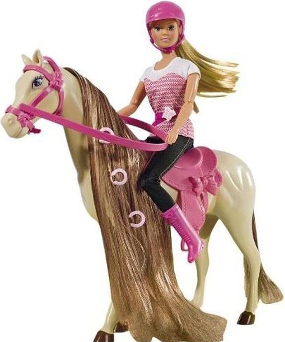 Produktbild Simba Steffi mit Pferd im Jockey-Outfit
