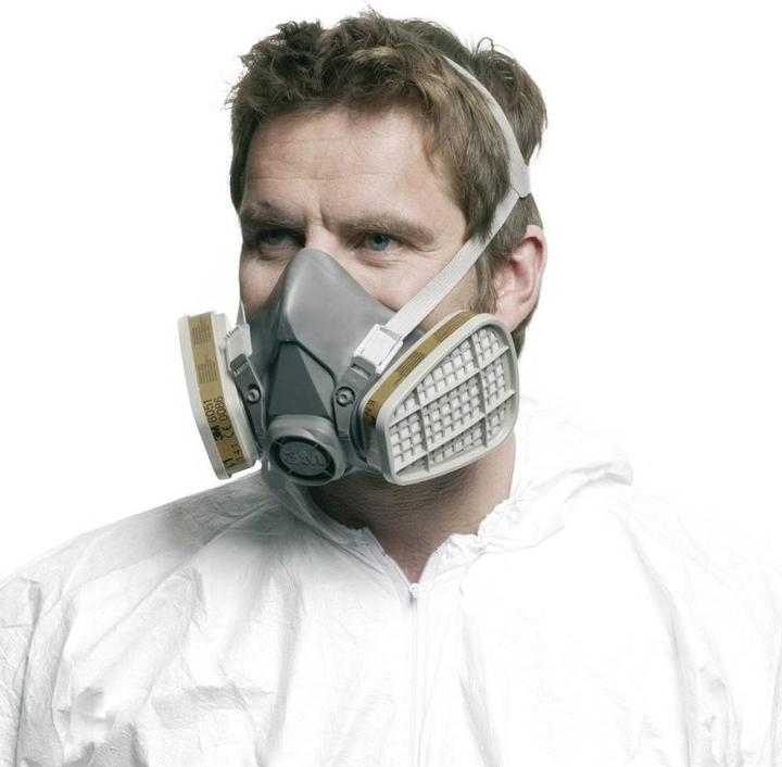 Produktbild 3M Mehrweg-Halbmaske (Kein Schutz, 1x)