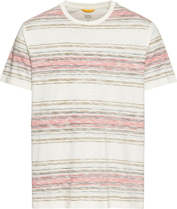 Actual product image Camel Active T-Shirt mit Streifenmuster aus Baumwolle (6XL)