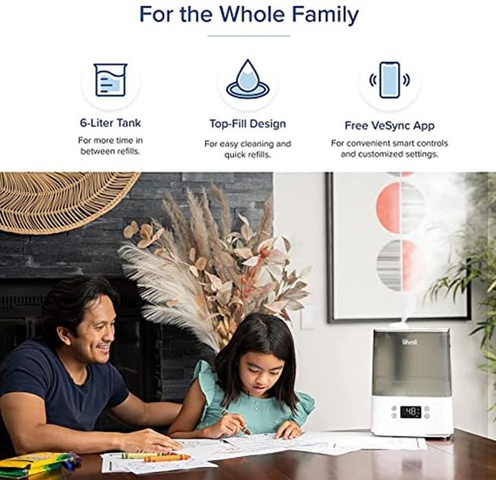 Image du produit Levoit Raumbefeuchter (47 m²)