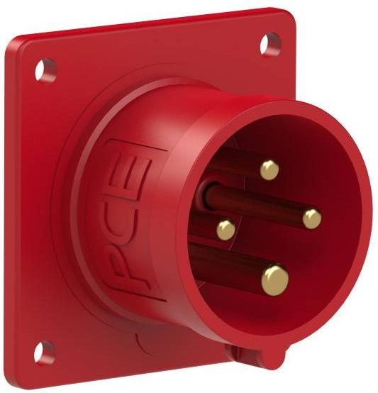 Produktbild PCE 614-6 Anbaugerätestecker gerade 16A 4p 6h IP44