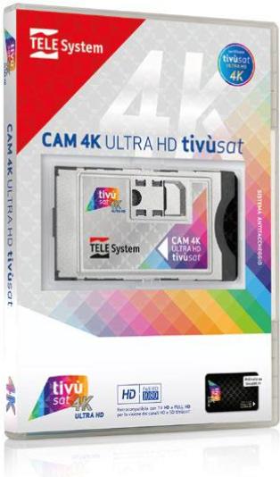 Immagine prodotto Tivu CAM Tivusat 4K Ultra HD (Altri, Modulo CI)