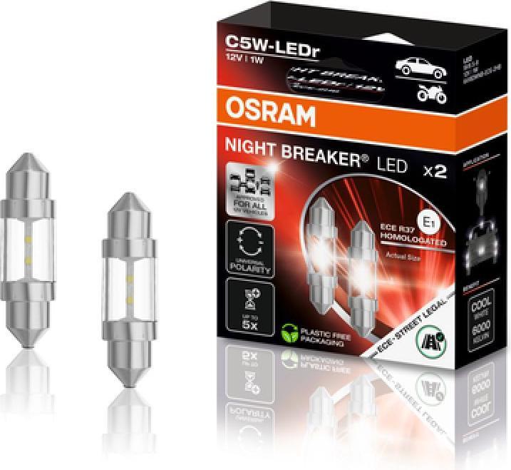 Produktbild Osram Night Breaker LED C5w Ece (C5W)