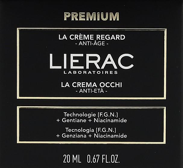 Actual product image Lierac Premium Eyes 20 ml (Eye Care Cream, Day, 20 ml)