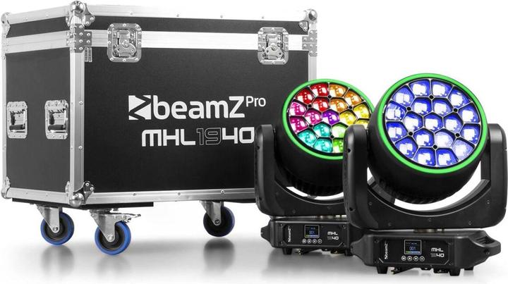 Image du produit BeamZ Kit de têtes mobiles MHL1940 (40 W)