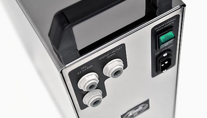 Actual product image Ich-zapfe Water bubbler - External carbonator 200L