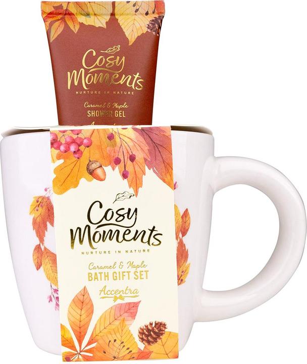 Accentra Geschenkset COSY MOMENTS in Keramiktasse, Duft: Caramel & Maple