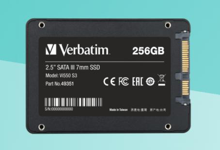 Verbatim SSD Vi550 SATA S3 256GB (256 GB, 2.5")