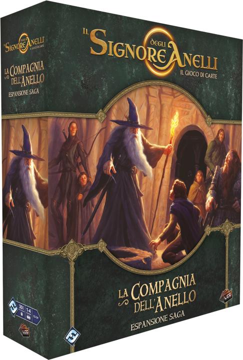 Immagine prodotto Asmodée Il Signore degli Anelli LCG - La Compagnia dell'Anello: Espansione di Saga (Italiano, 1 - 4 Giocatori)