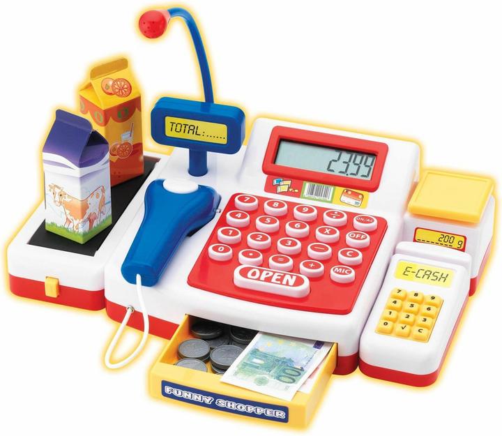 Actual product image Simba Supermarket checkout with scanner
