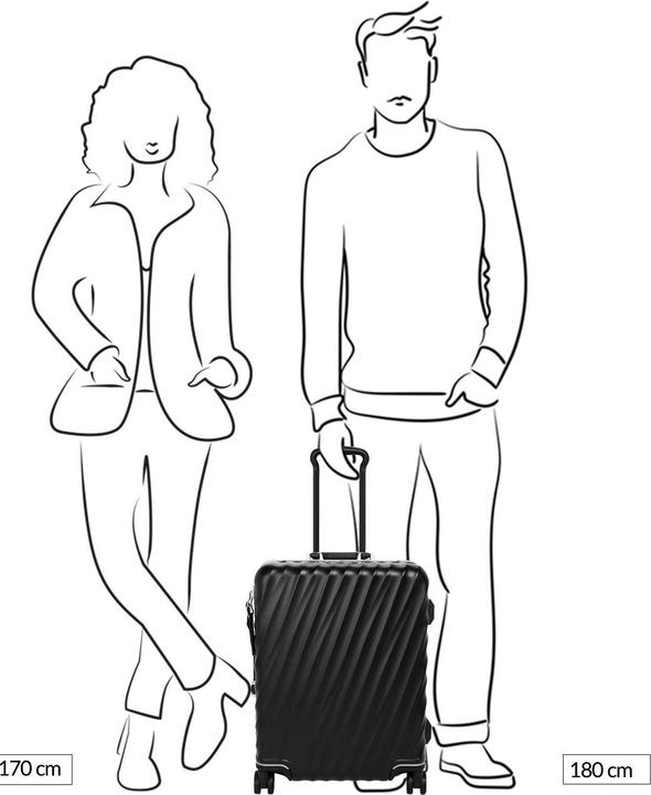 Actual product image Tumi 19 Degree Continental 4 Wheel Carry-on
