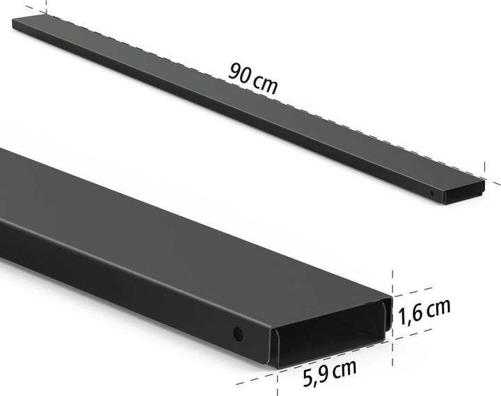 Produktbild Hama Magnetischer Kabelkanal (Kabelkanal, 90 cm)