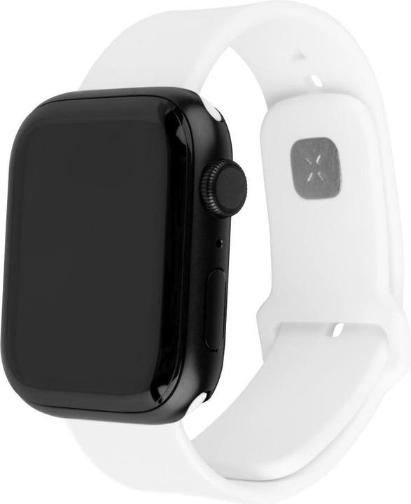 Actual product image Fixed Silicone strap for Apple Watch Ultra, white (49 mm, Silicone)