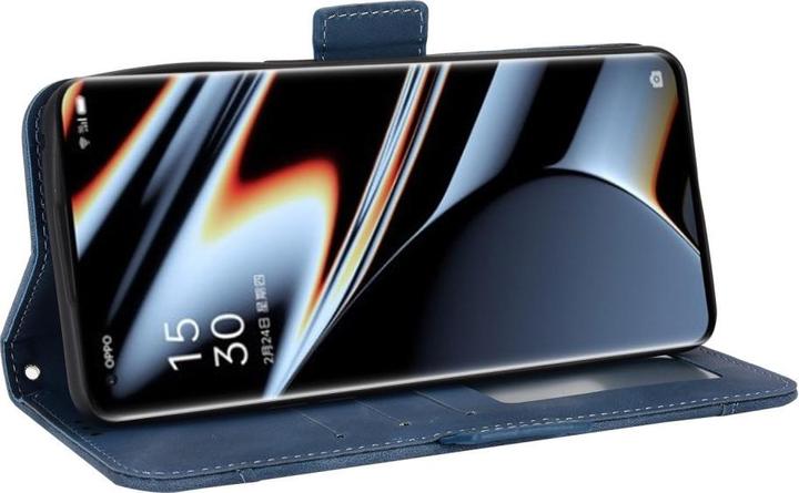 Produktbild Cover-Discount OPPO Find X5 Pro - Etui mit vielen Kartenfächer dunkelblau (Oppo Find X5 Pro)