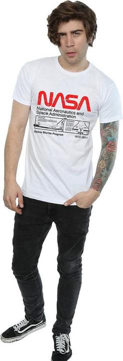 Actual product image Nasa Mens Space Shuttle Cotton T-Shirt (L)