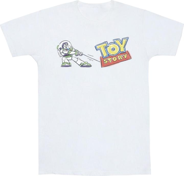 Produktbild Disney Toy Story Buzz Pulling Logo TShirt (4XL)