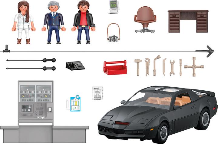Productafbeelding Playmobil Knight Rider - K.I.T.T. (70924, Playmobil Knight Rider)