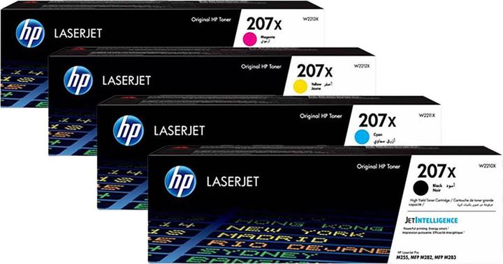 Image du produit HP Original W2210X / 207X SET Set avec les quatre couleurs (C, CF, M, Y)