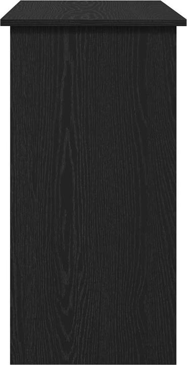 Image du produit VidaXL Bureau noir 84x40x75 cm en bois composite Table de bureau PC (80 x 40 x 75 cm)