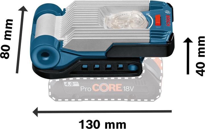 Actual product image Bosch Professional VariLED Professional (420 lm)