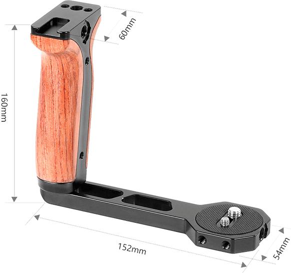Image du produit SmallRig RoninS à poignée de bois (Poignée Gimbal)