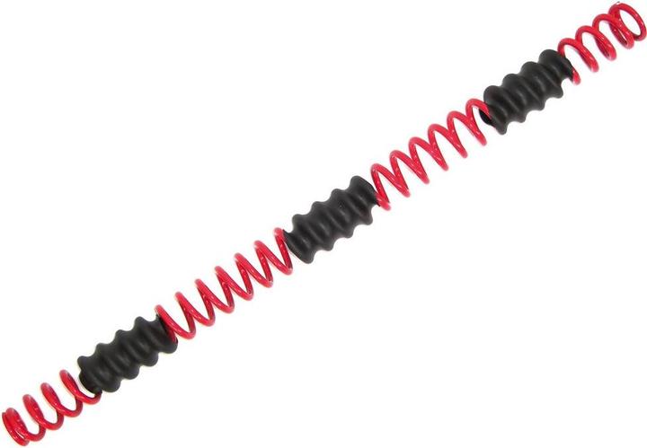 RockShox 10 Boxxer Coil spring medium, rosso (standard) 72-81Kg