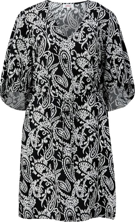 Image du produit s.Oliver Kleid Kurzes Kleid mit V-Ausschnitt (42)