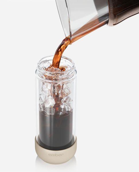 Actual product image Ember Kaffeebecher Cold Tumbler 473 ml, 1 Stück, Beige (0.47 l)