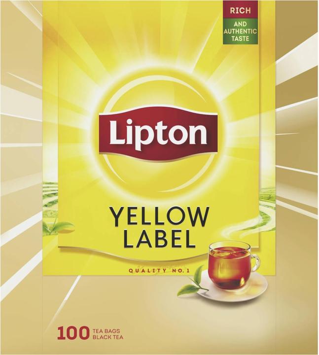 Actual product image Lipton Tea Bag Yellow Label Tea (150 g)