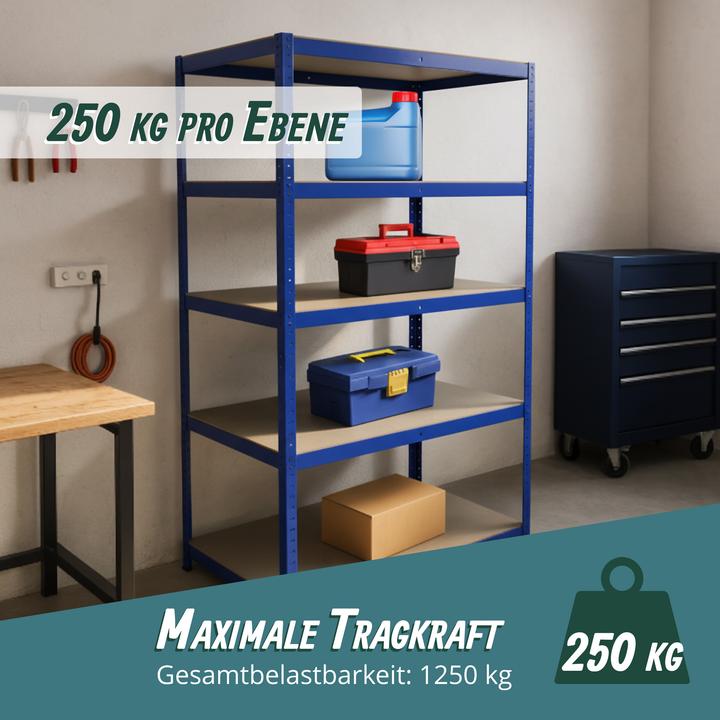 Produktbild Relaxdays Schwerlastregal