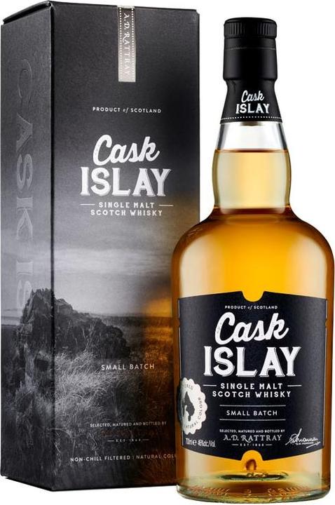 Produktbild A.D. Rattray Whisky Cask Islay Single Malt Scotch (Single Malt, Scotch Whisky, 1 x 70 cl)