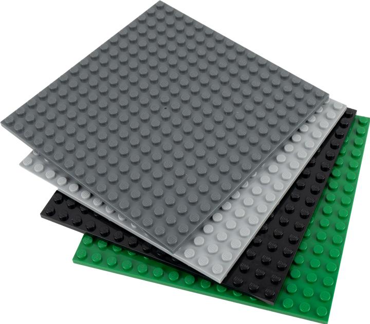 Produktbild LEGO 16x16 Platten Mix in vier Farben NEU! Teile 4x