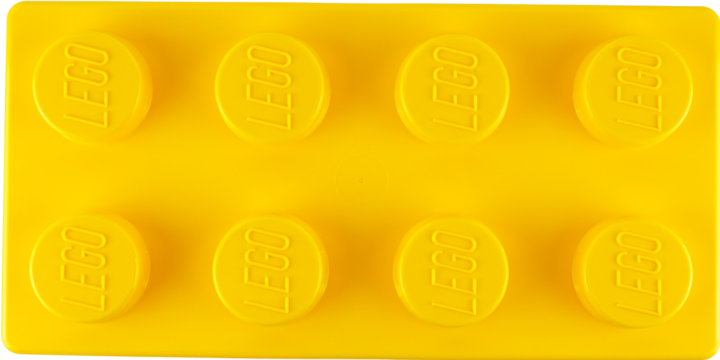 Actual product image LEGO Aufbewahrungsbox Mittel mit Deckel Stapelbar NEU Teile 2x