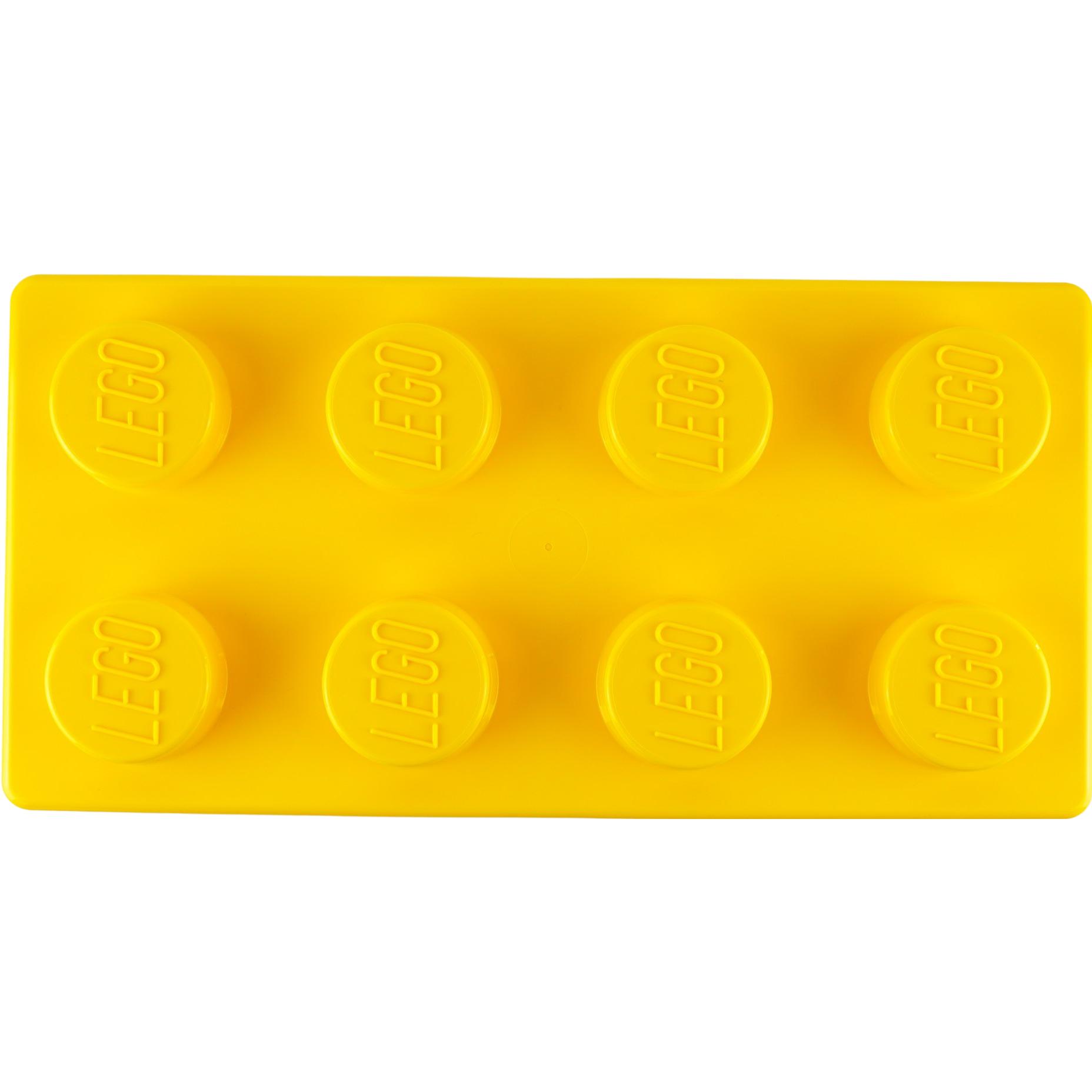 LEGO Aufbewahrungsbox Mittel mit Deckel Stapelbar NEU Teile 2x