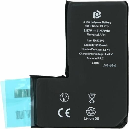 prio Akkuzelle für iPhone 13 Pro (ohne Flex-Kabel), Smartphone Akku