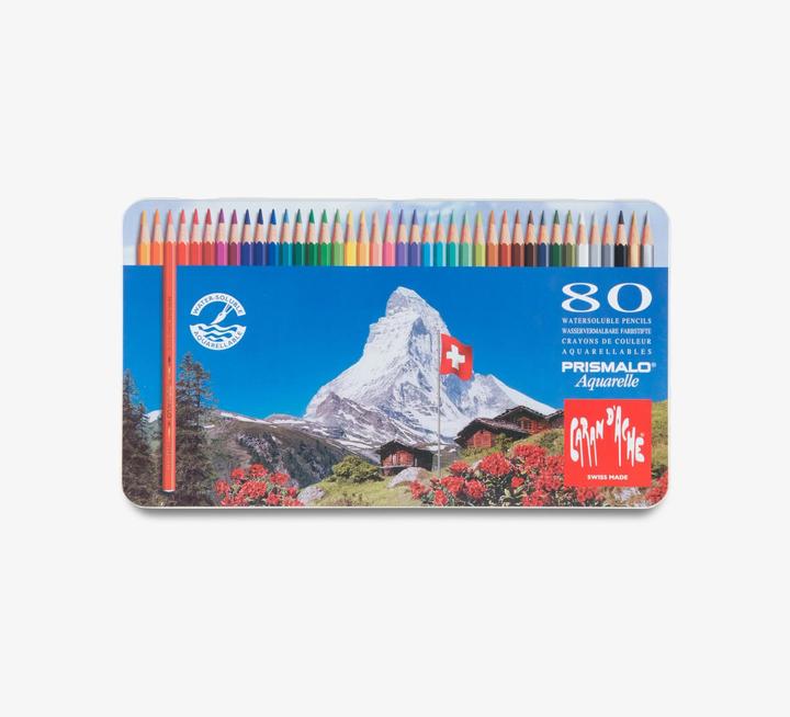 Immagine prodotto Caran d'Ache Prismalo Aquarelle Metallschachtel (Multicolore, 40 x)