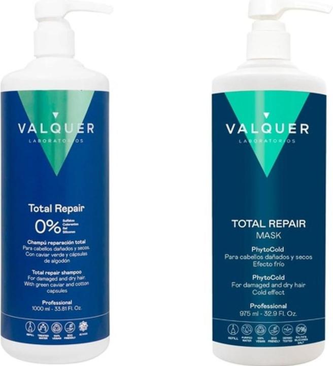 Immagine prodotto Valquer Pack Reparacion Total Litro (Shampoo liquido, 1000 ml)