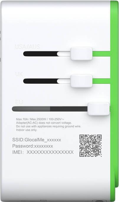 Actual product image GlocalMe Adapter Roamplug z hotspotem 4G/LTE Wi-Fi
