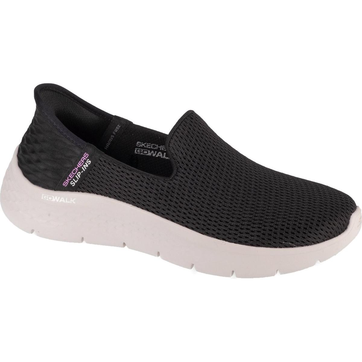 Skechers, Donne, Sneaker, Chaussures Slip-Ins Go Walk Flex Relish, Nero, (36)