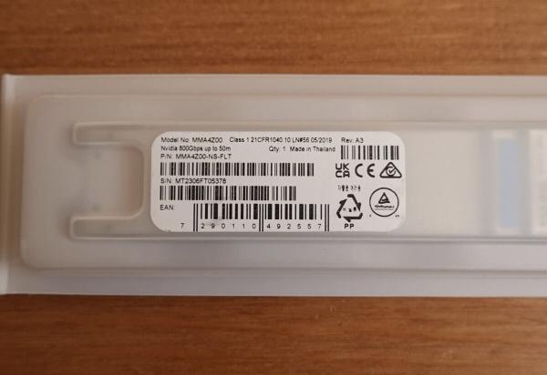 NVIDIA émetteur-récepteur double port800Gbps2xNDR