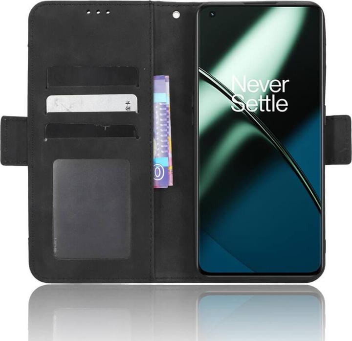 Image du produit Cover-Discount One Plus 11 - Étui avec de nombreuses poches pour cartes noir (OnePlus 11)