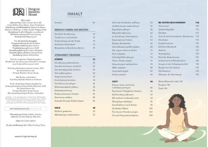 Actual product image Self-Care Collection. Atemtherapie (German, Nathalia Westmacott-Brown, 2020)