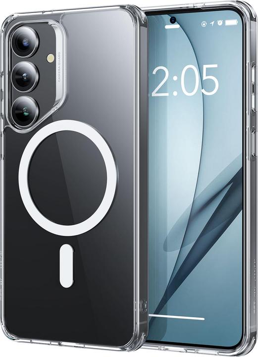 ESR - Classic Hybrid HaloLock - Samsung Galaxy S25 Plus - Clear (Samsung Galaxy S25)