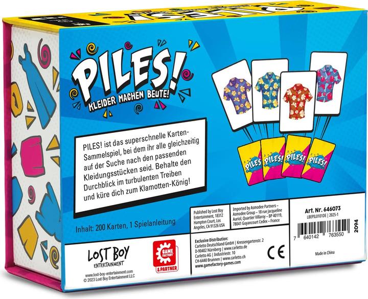 Produktbild Game Factory Piles (d) (Deutsch)