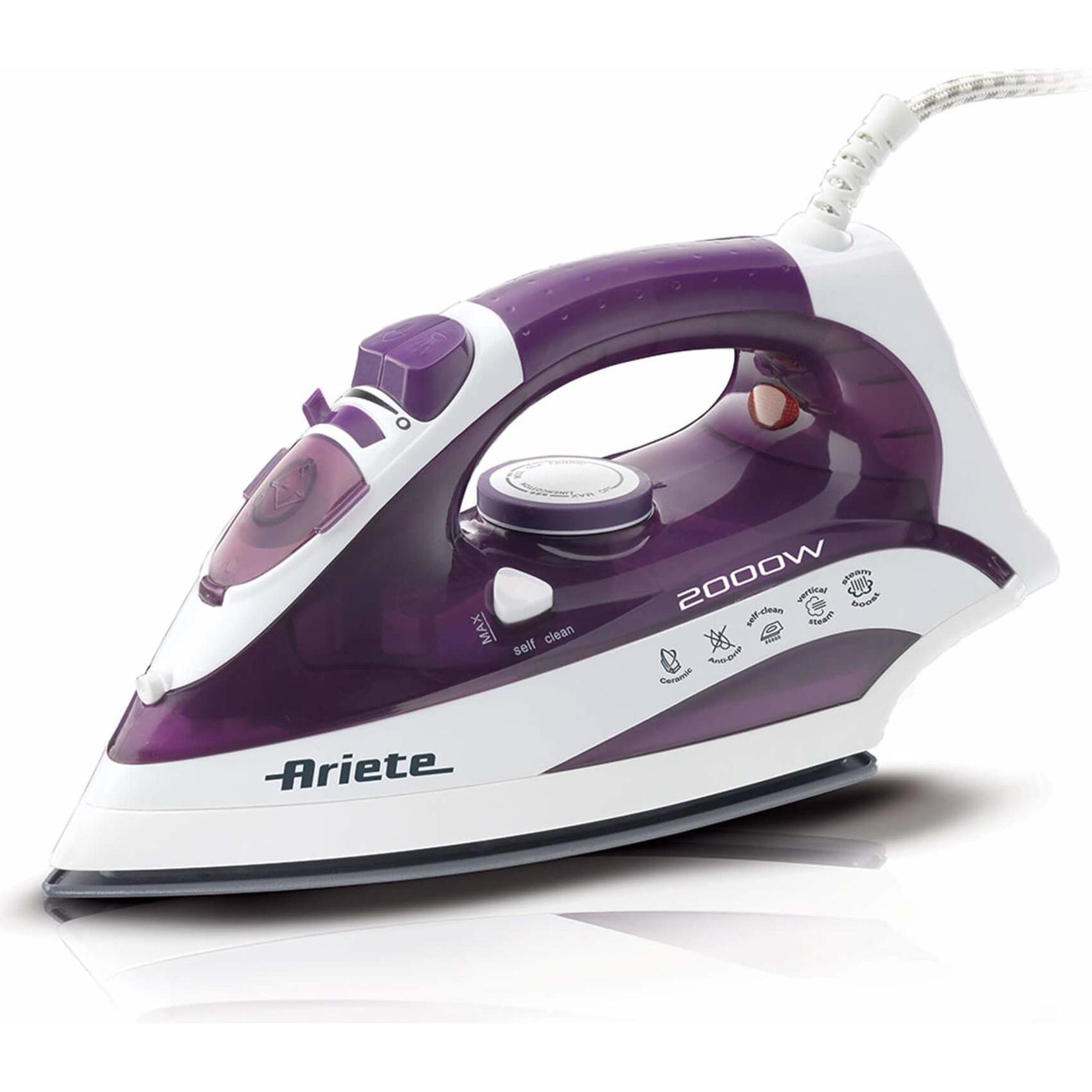 Ariete Dampfbügeleisen, Bügeleisen, Violett