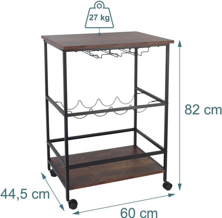 Produktbild Relaxdays Servierwagen